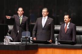 Pablo Escudero rinde protesta como presidente del Senado