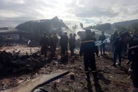 Se estrella en Argelia un avión militar de fabricación rusa: confirman que hay 257 muertos