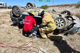 Una persona resultó lesionada y fue trasladada a la Clínica 7 del IMSS.