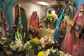 Tumban en el estado de Hidalgo una capilla de la Santa Muerte