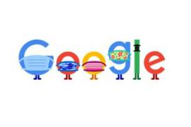Google le dedicó un Doodle al uso del cubrebocas