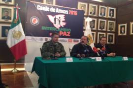 Presentan programa de canje de armas en Coahuila