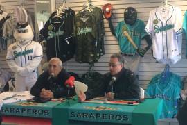 Los Saraperos de Saltillo presentan al nuevo manager, Lenin Picota