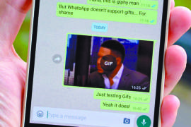 Crea, busca y envía GIF's en WhatsApp