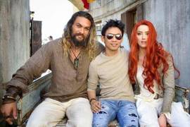 Comparten imagen de actores en el set de 'Aquaman'