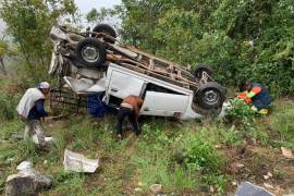 Accidentes en carretera dejan 16 peregrinos lesionados