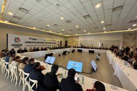 El mandatario encabezó la sesión del CONSEDE en La Laguna, donde refrendó su compromiso con la seguridad de las familias.