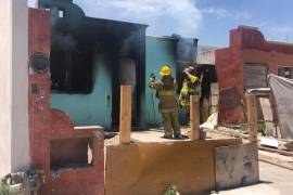 Arde casa en Saltillo, vecinos de Loma Linda aseguran que el siniestro fue causado