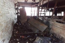 Pandilleros incendian biblioteca de Secundaria de Saltillo; pérdidas ascienden a 200 mil pesos
