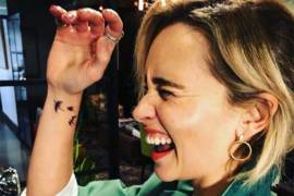 Emilia Clarke se despide de 'Game of Thrones' con un tatuaje