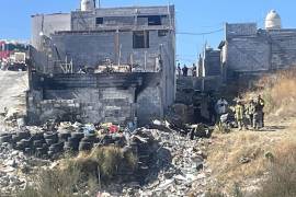 El inmueble se encontraba a la orilla del arroyo que conecta con la colonia Vicente Guerrero.