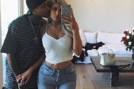 Kylie Jenner le celebra sus 27 años a Tyga con candente foto