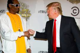 'No soporto a ese punk en el poder': Snoop Dogg contra Donald Trump