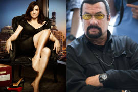 Julianna Marguiles acusa a Steven Seagal de acoso sexual