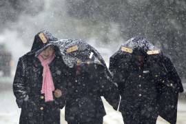 EU sigue en alerta por tormenta de nieve