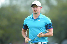 McIlroy se bajó de Abu Dabi por lesión