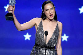 Gal Gadot ofrece emocionante discurso en los Critics' Choice Awards