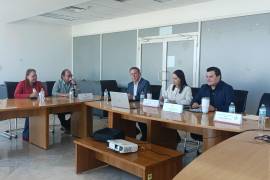 El director del Implan, Eduardo Terrazas Ramos, durante la presentación de proyectos ante las comisiones municipales.