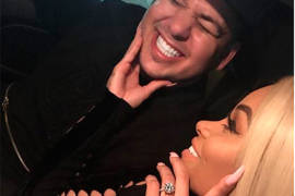 Rob Kardashian se compromete con Blac Chyna