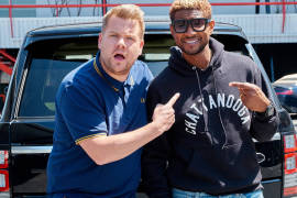 Usher le enseña sus pasos a James Corden en nuevo “Carpool Karaoke”