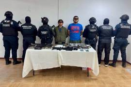 Los detenidos fueron interceptados en el cruce de Joaquín Pardavé y Carretera a San Carlos y quedaron a disposición del Ministerio Público Federal.