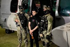 Tras un operativo de fuerzas federales en la ciudad de Culiacán, Sinaloa, Néstor Isidro Pérez Salas fue capturado y trasladado a la CDMX