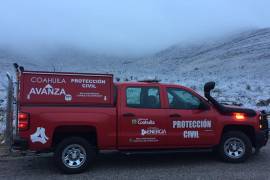Como parte del frente frío numero 38, las nevadas pronosticadas para Chihuahua y Sonora llegaron a Coahuila.