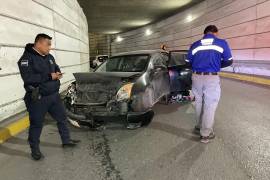 El accidente ocurrió en el túnel del Distribuidor Vial