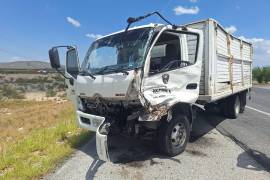 De acuerdo con el reporte preliminar, el tractocamión presuntamente intentó rebasar otra unidad de carga, maniobra que derivó en el impacto contra un camión de 3.5 toneladas.