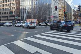 El presidente Trump calificó como “animal” a la persona que disparó contra los agentes.