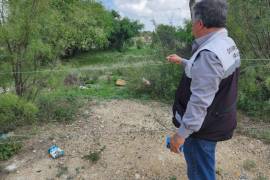 Terrenos en el sector “Las Flores”, a orillas de un arroyo, vendidos sin escrituras, presentan un alto riesgo de inundación.