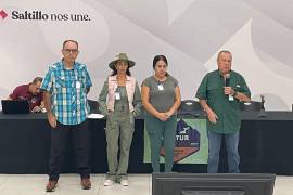 Integrantes de Protur durante la presentación oficial del proyecto.