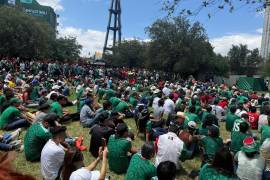 Al corte del primer día de la realización del Fan Fest en el Parque Fundidora las autoridades del estado reportaron un saldo blanco
