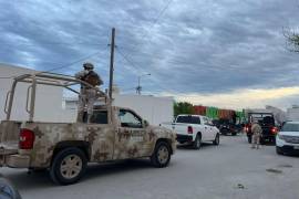 Cuerpos policiacos de Acuña se coordinan con fuerzas federales y militares, para vigilar la ciudad.