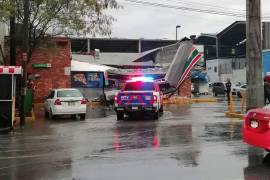 Una tormenta, fuertes vientos y granizo provocó afectaciones en distintos municipios del área metropolitana de Monterrey durante la tarde del jueves.