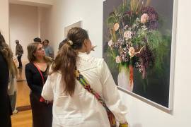 Omar Gámez presentó su serie “Flores” dentro de la exposición Contracultura del Museo de Arte Contemporáneo.