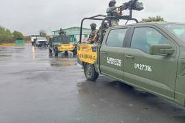 Elementos del Ejército Mexicano y la Guardia Nacional activaron los planes DN-III-E y CN-A para apoyar a la población ante las lluvias por la tormenta tropical “Alberto” que se enfila a la región/FOTO: CORTESÍA