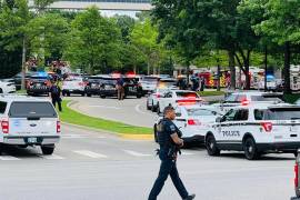 Aspectos del tiroteo en un hospital de Oklahoma, reportan que el tirador perdió la vida.