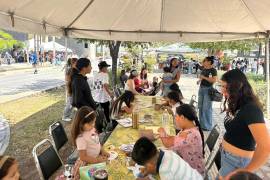 Las dinámicas buscan fomentar hábitos de reciclaje y concientización ambiental entre niñas, niños y adultos en Torreón.