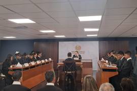 Durante la sesión infantil en Ciudad Judicial, los participantes reflexionaron sobre bullying, conflictos entre adultos y el impacto del uso excesivo de pantallas.