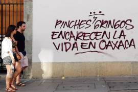 Habitantes de Oaxaca y Ciudad de México se manifiestan en redes sociales contra la gentrificación.
