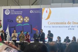 El ganador del Premio Xavier Villaurrutia fue uno de los oradores durante la ceremonia de inauguración de la 32 edición de la FIL Monterrey.