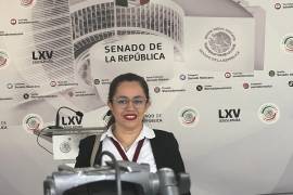 Por su labor altruista en pro de sectores vulnerables, Érika Alejandra Salazar Reyes, odontóloga de Piedras Negras, recibió un reconocimiento por parte de las cámaras de Senadores y de Diputados.