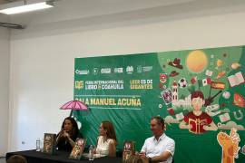En la Feria Internacional del Libro Coahuila 2026 (FILC) se presentó el cuento ilustrado “Eli, la jirafa sin manchas” de Lorena González.