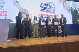Especialistas del sector ambiental y representantes de organismos internacionales participaron en el panel de economía circular durante la Convención Nacional de CANACINTRA.