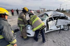Personal de Ramos Arizpe afina protocolos para emergencias viales en territorio texano.