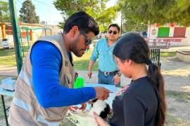 Personal de la Jurisdicción Sanitaria No. 3 atenderá a los animales de compañía como parte de las acciones preventivas en Villa de las Esperanzas, Múzquiz, en la región carbonífera.