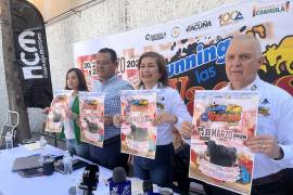 Se informó que a las 13:30 inicia el desfile del arranque del Running las Vacas donde participan patrocinadores y comercios.