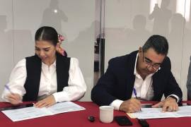 El acuerdo fue firmado por Rosa Martha Gaona y Ramón Ascanio Reyes.