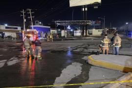 El incidente ocurrió la noche de este sábado en el cruce de LEA y Otilio González.